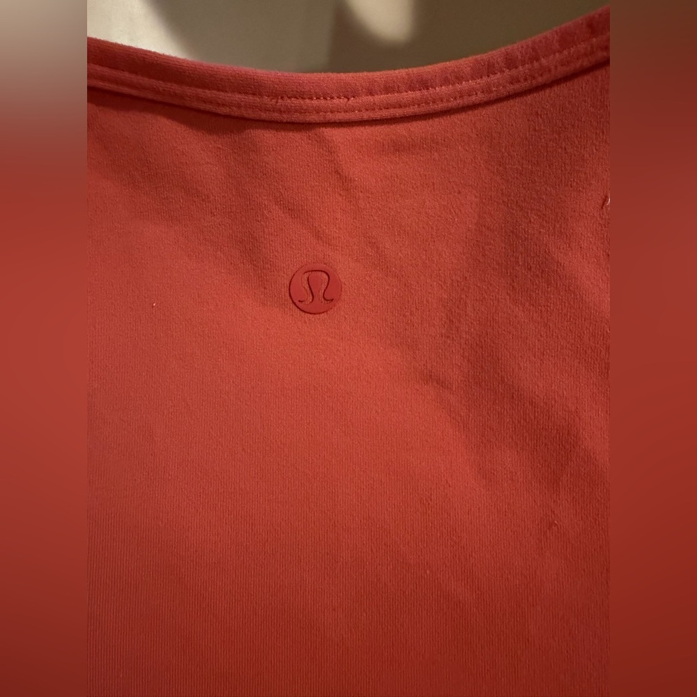LULULEMON Picnic Play Strappy Athletic Dress Womens size 10 Brick Rose - Picture 5 of 6